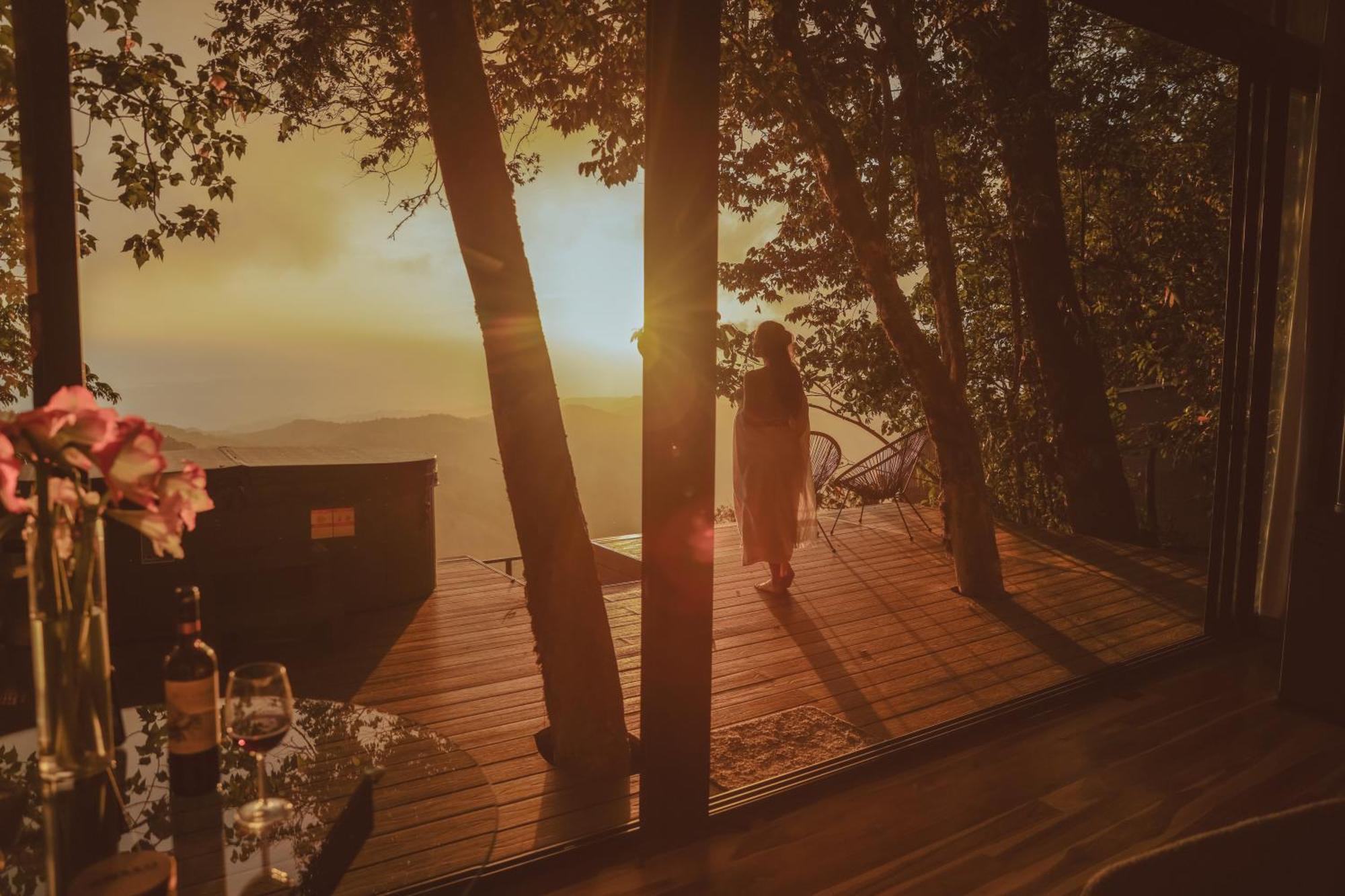 Amalu Luxury View Cabins Monteverde Exterior foto