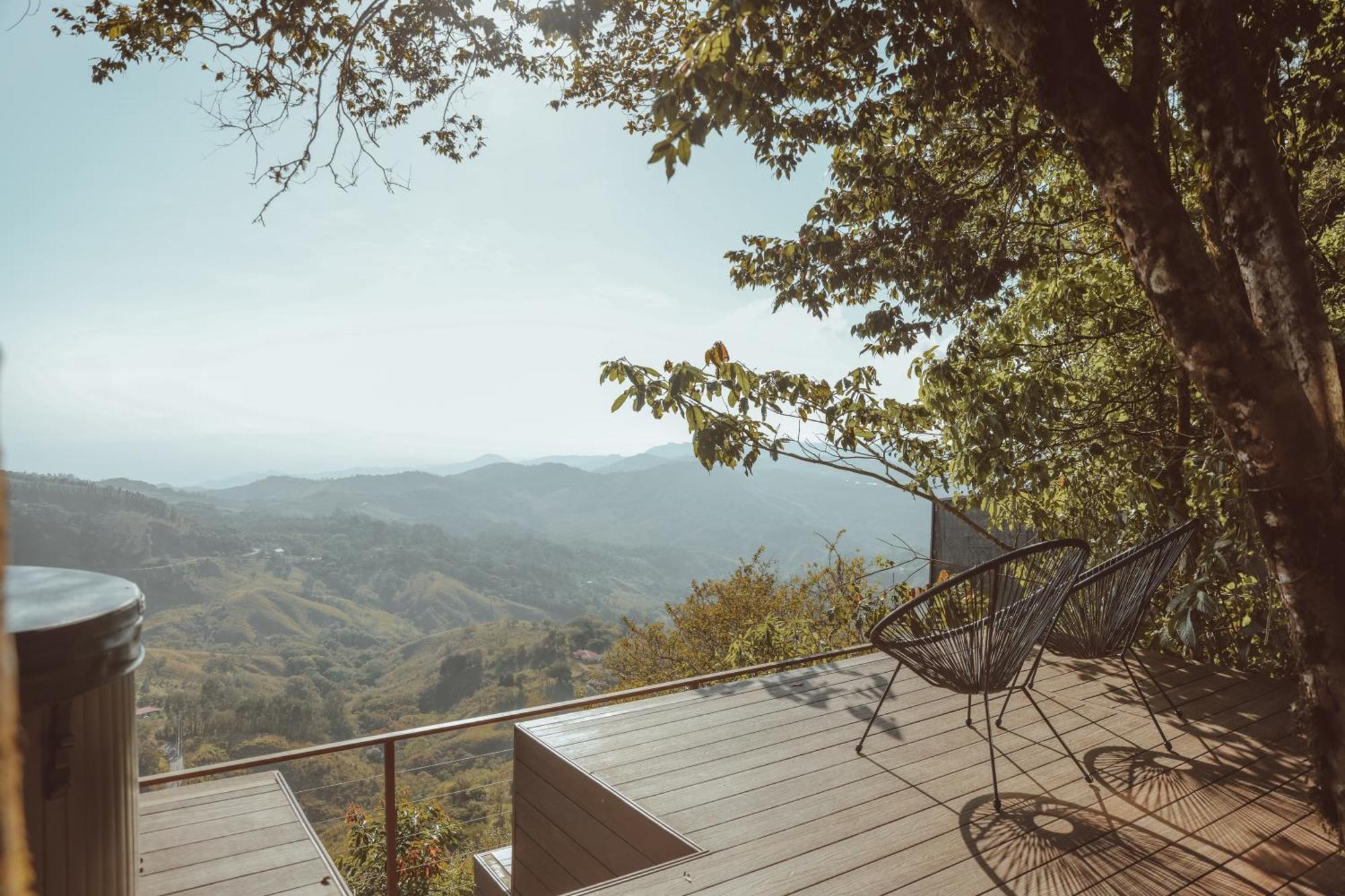 Amalu Luxury View Cabins Monteverde Exterior foto